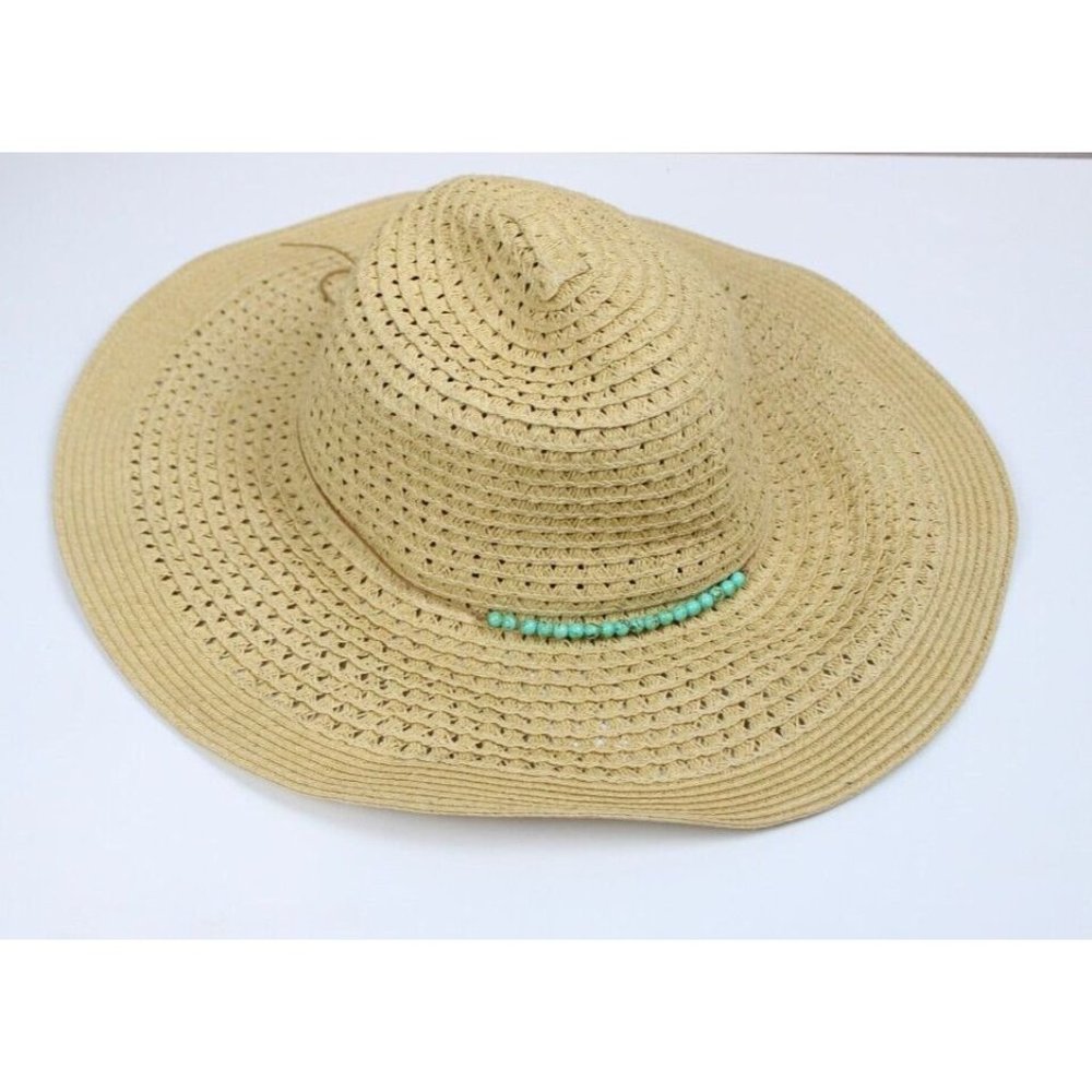 Big Sun Hat  One Size Beige  Solid Straw
